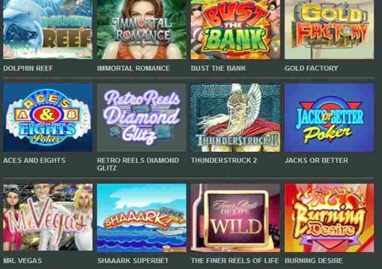 video slots casino games